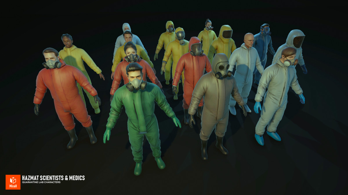 47 Medical & Lab Characters – Doctors, Patients, Scientists