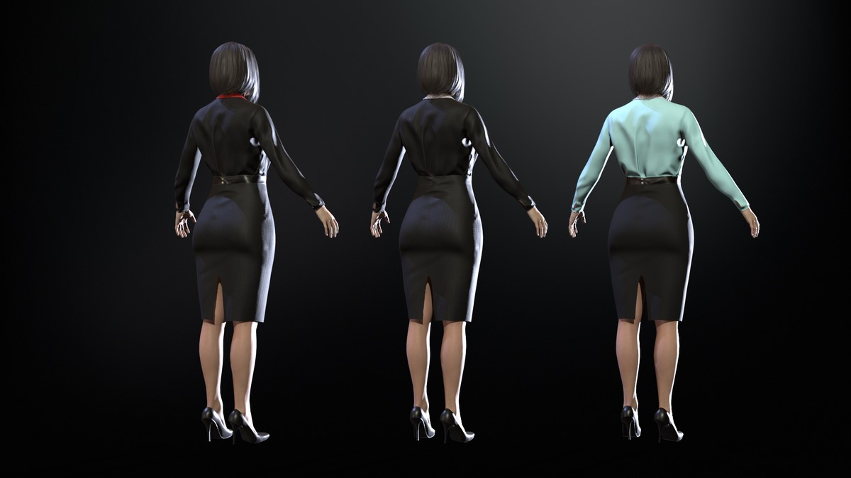 Asian Office girl