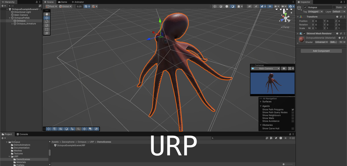 Animated Octopus