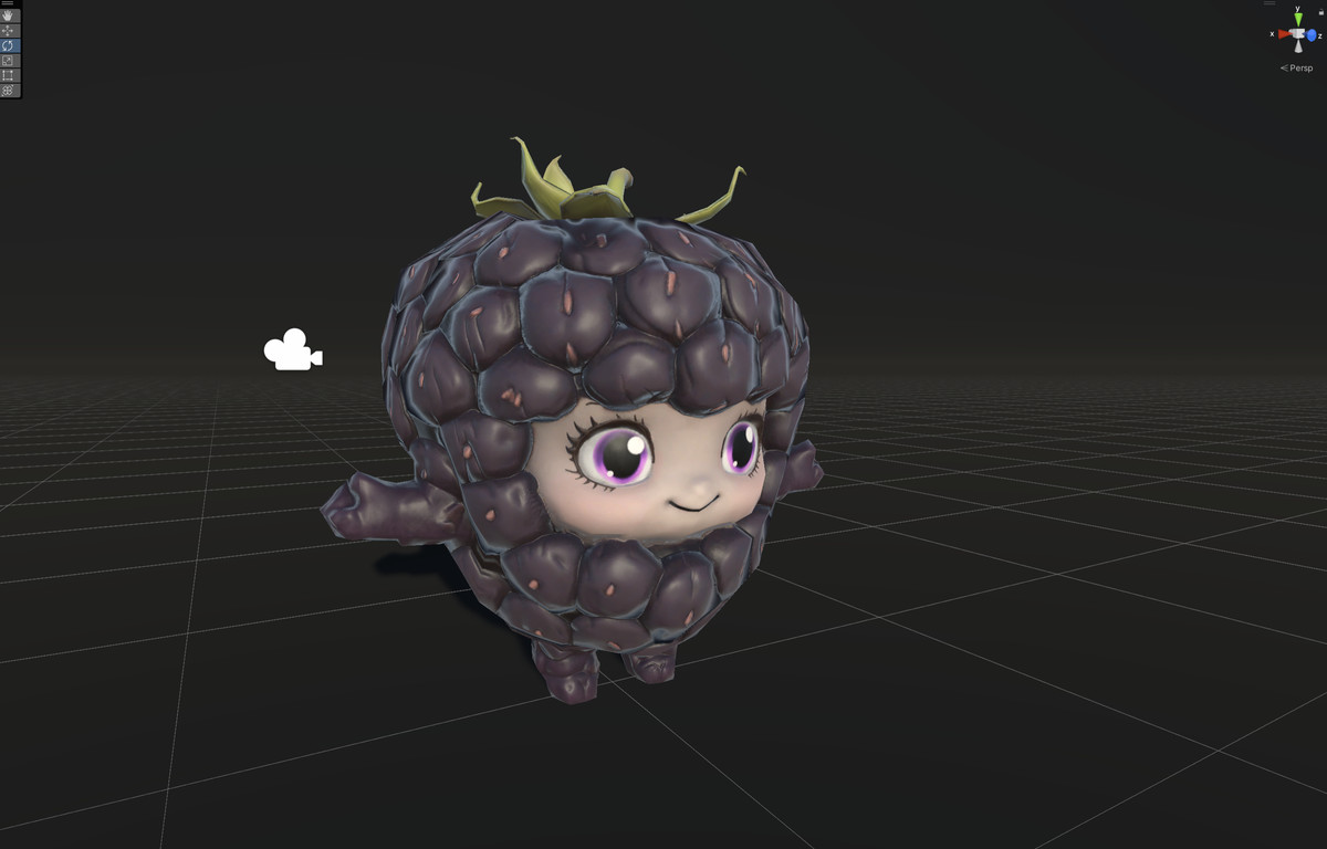 Chibi Fruit Blackberry