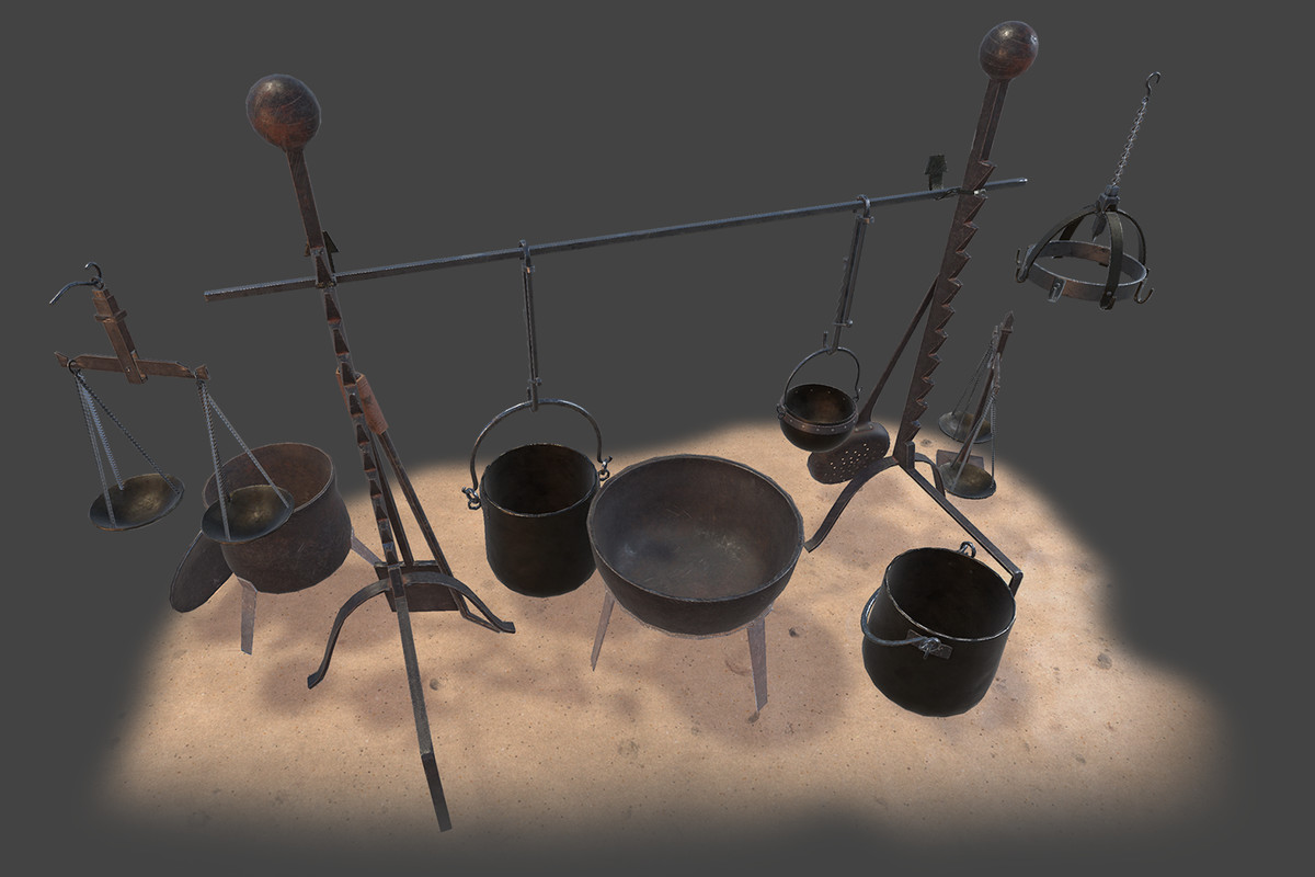 Kitchen Set Props