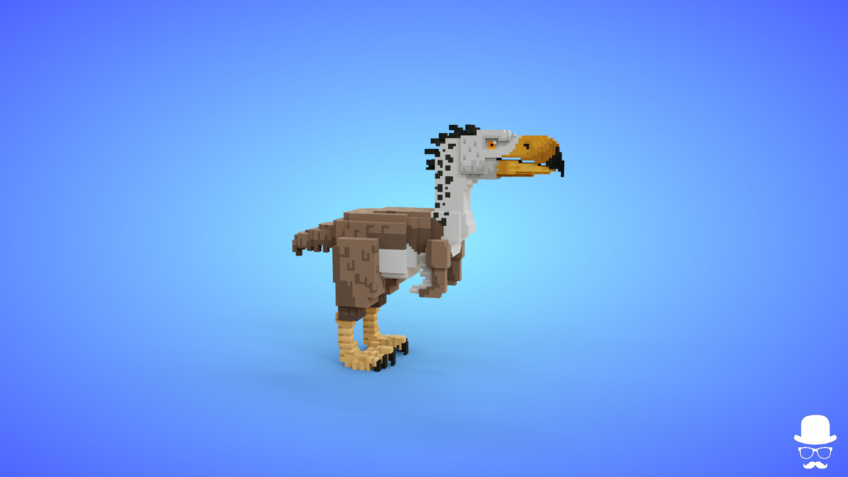 Voxel Prehistoric Animals Pack