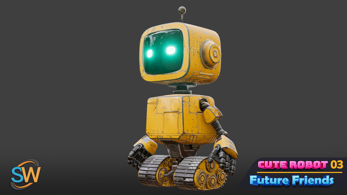 Cute Robot 03 - Future Friends