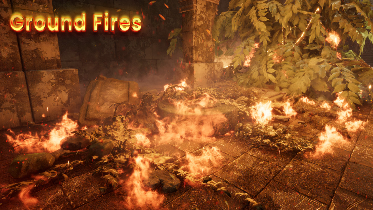 Realistic Fire VFX (VFX Graph Fire, Flame VFX, Fireplace VFX, Torch VFX, Fire)