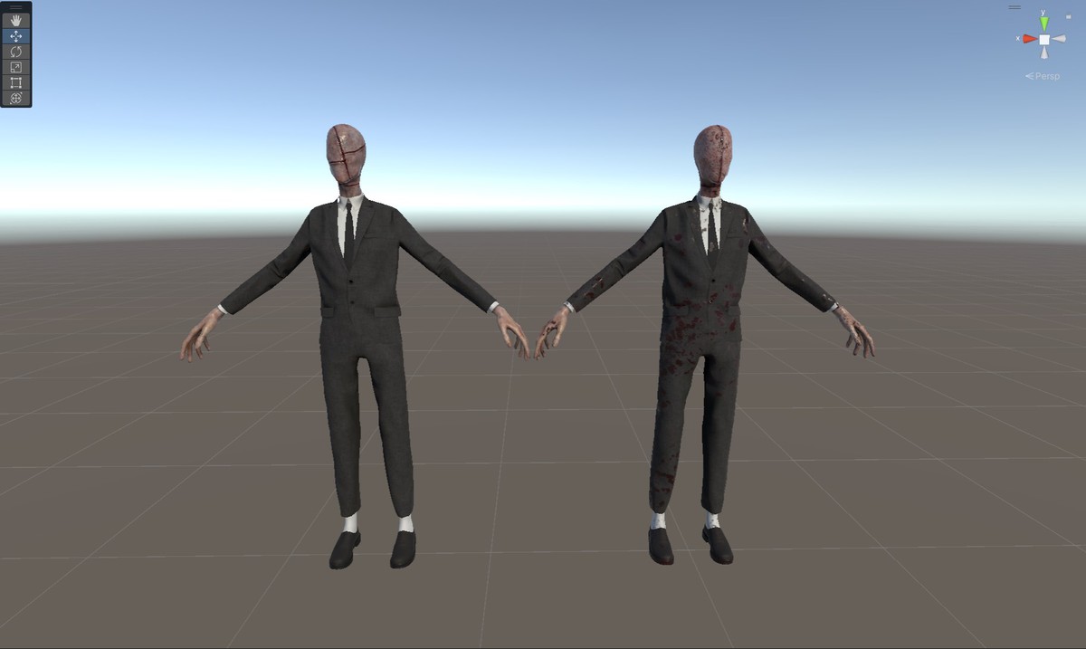 Slender Man in Suit