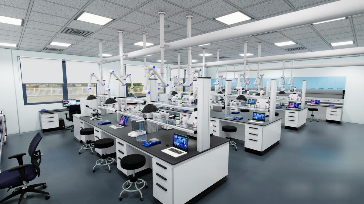 Modular Laboratory Interior