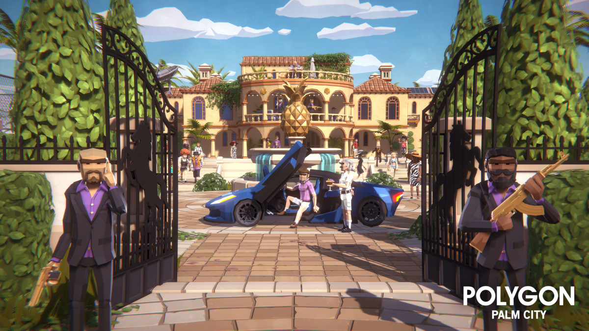 POLYGON - Palm City - Art by Synty