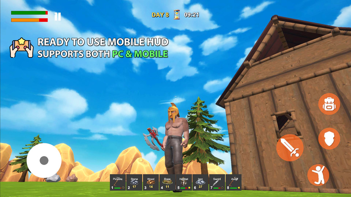 Complete Building, Survival & Crafting Game Kit