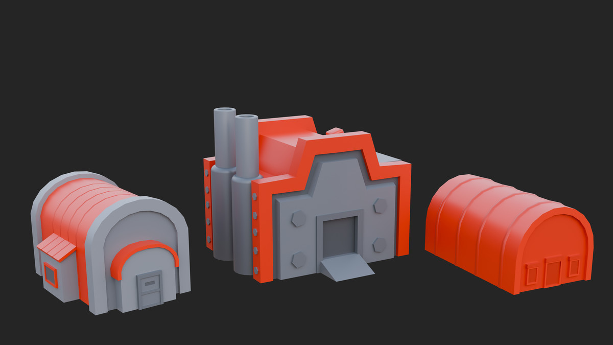 Military - Stylized Low Poly Asset Pack by Ake