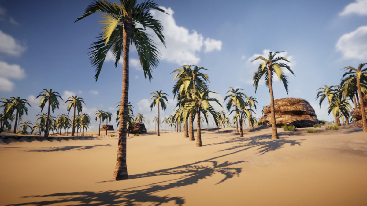 Mobile Palm Tree Bundle (for URP)
