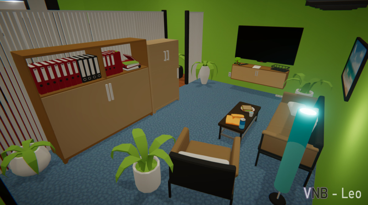 Low-Poly Office Set #3 [+440 Models] [VNB]
