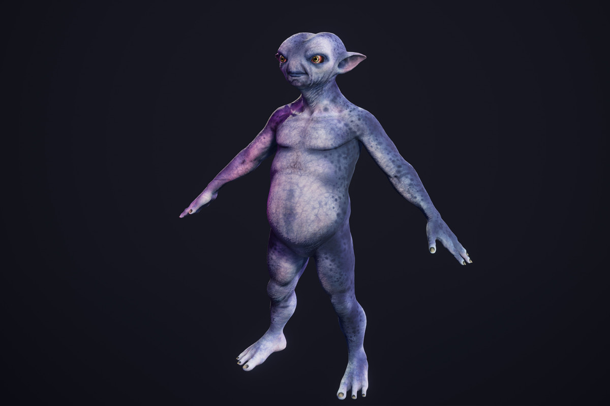 Mervin the Alien Male from Tafi