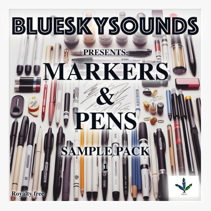 Markers&Pens Sound Library