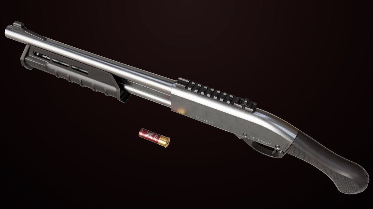 Shotgun Collection 01 URP HDRP Textures