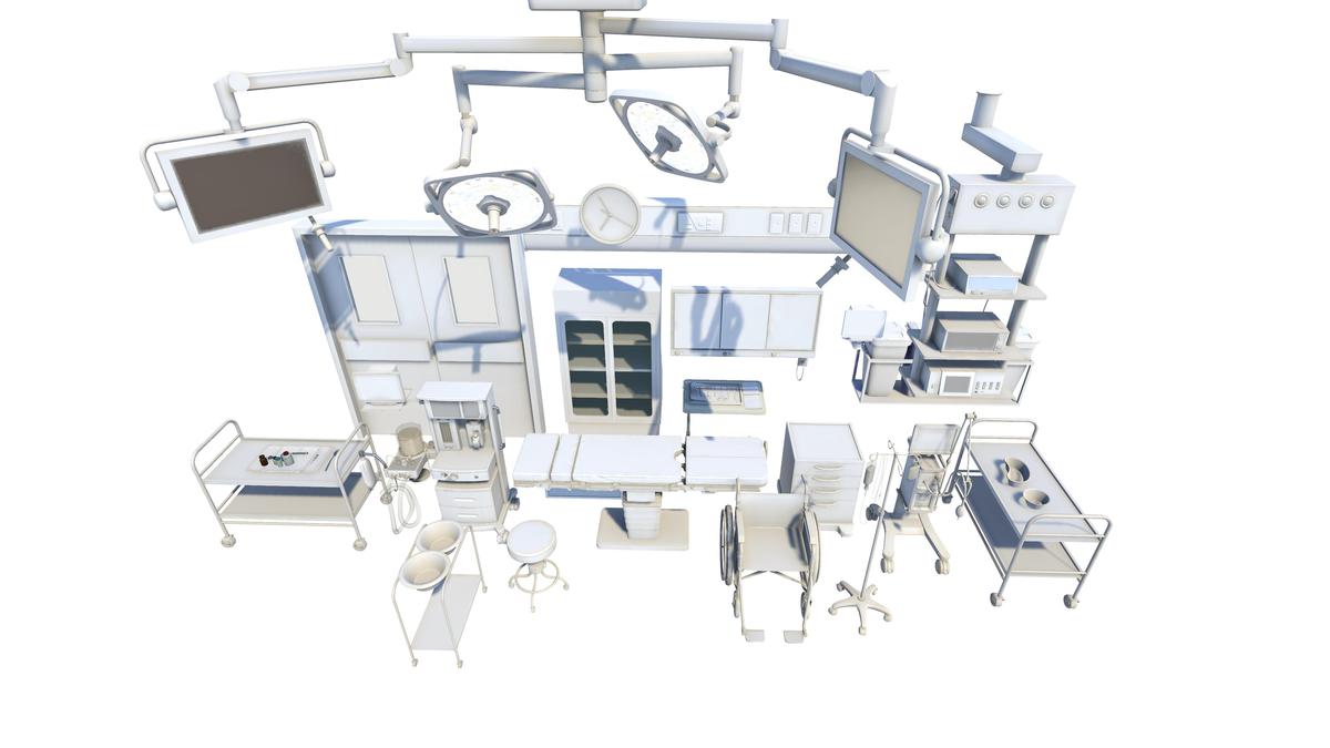 Hospital Equipment Pack HQ