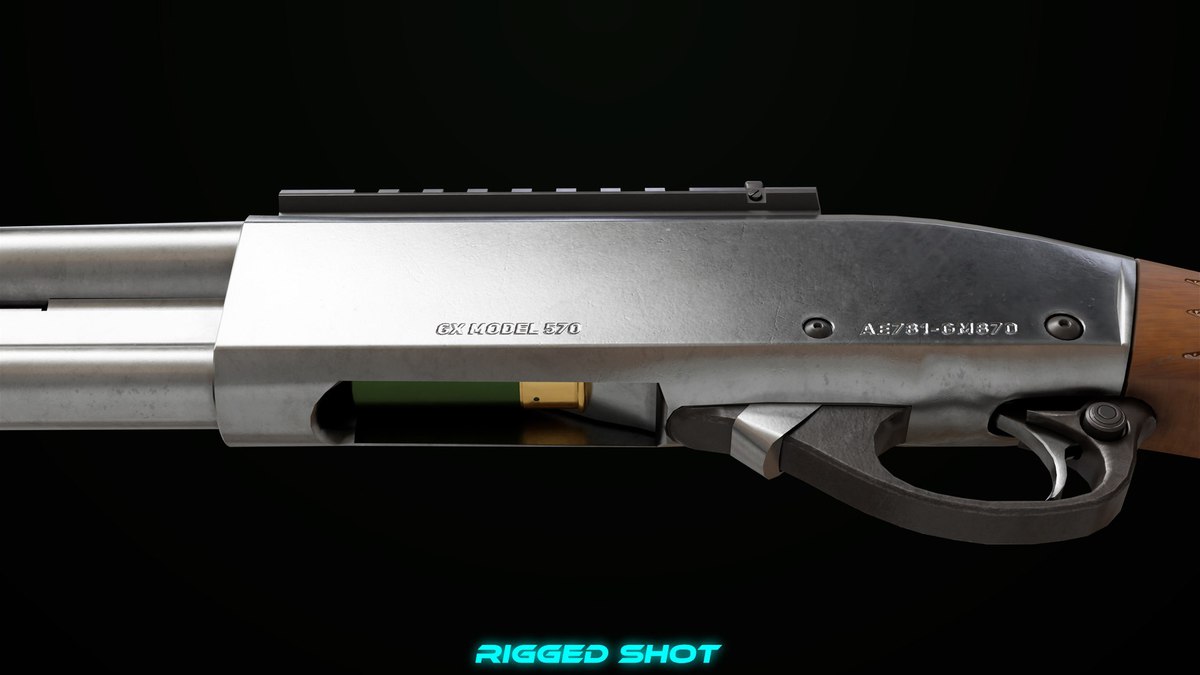 Shotgun Collection 01 URP HDRP Textures