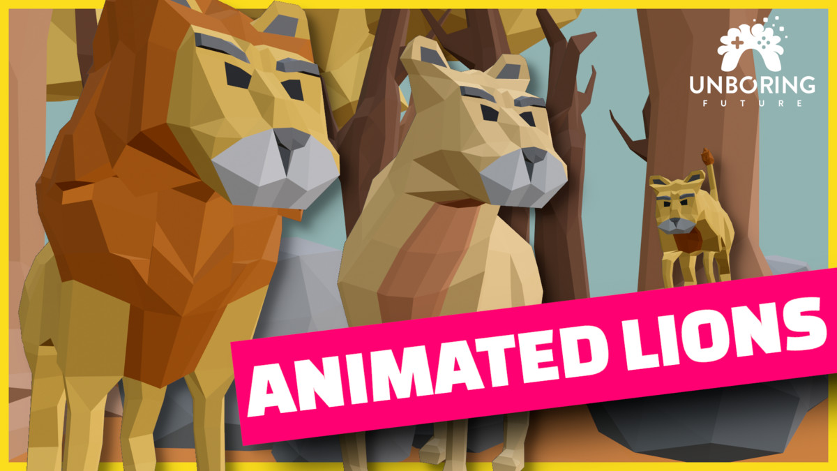 LOW POLY ANIMALS MEGAPACK BUNDLE - Animated