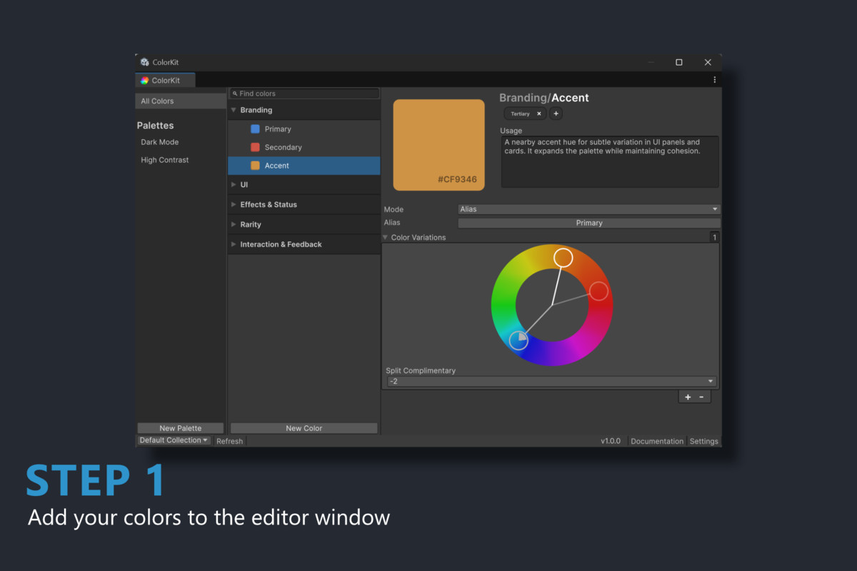 ColorKit: Non-Destructive Color Workflow