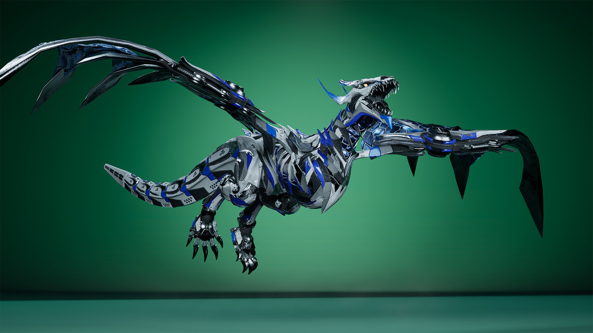 Sci-Fi Dragon Knight