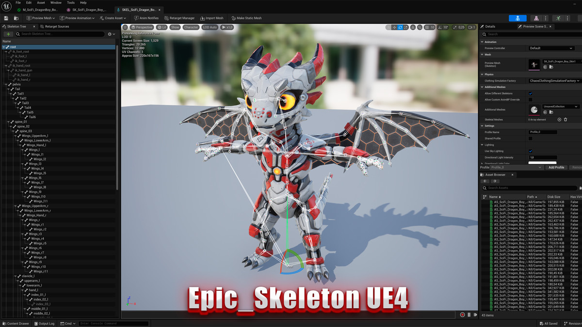 Sci-Fi Dragon - Boy