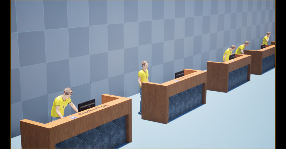 Hotel Staff Animation