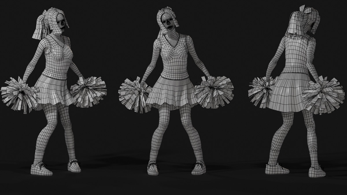 Cheerleader — American School Zombie Collection