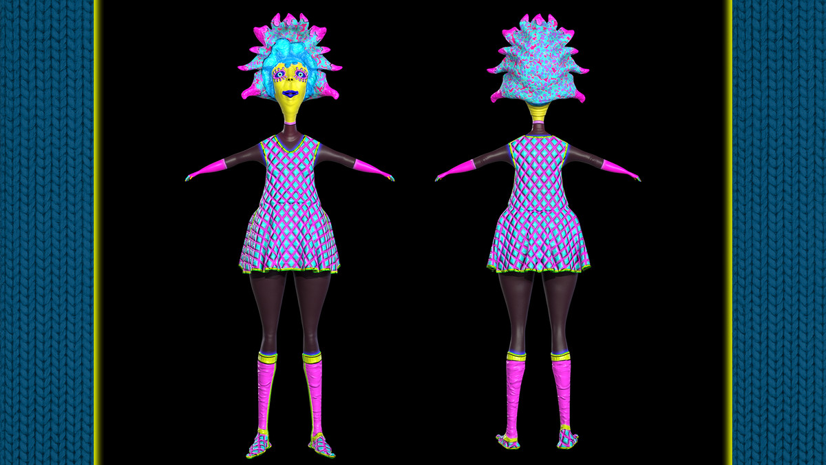 Cartoon Stylized Character - Chocolatta