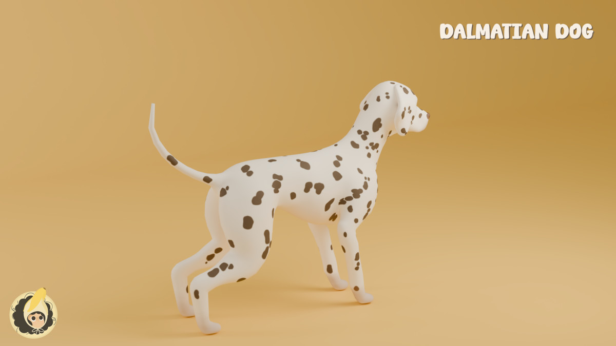 Animated Dalmatian Dog