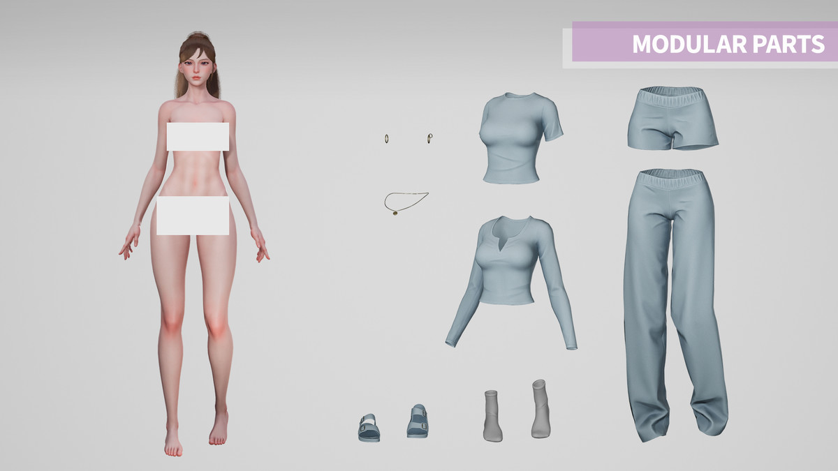 Cozy Home Girl Outfit - Pack