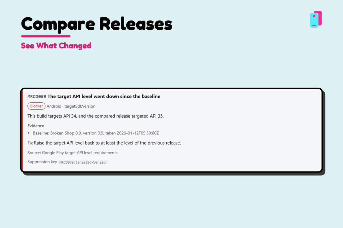 Mobile Release Compliance & Privacy Doctor