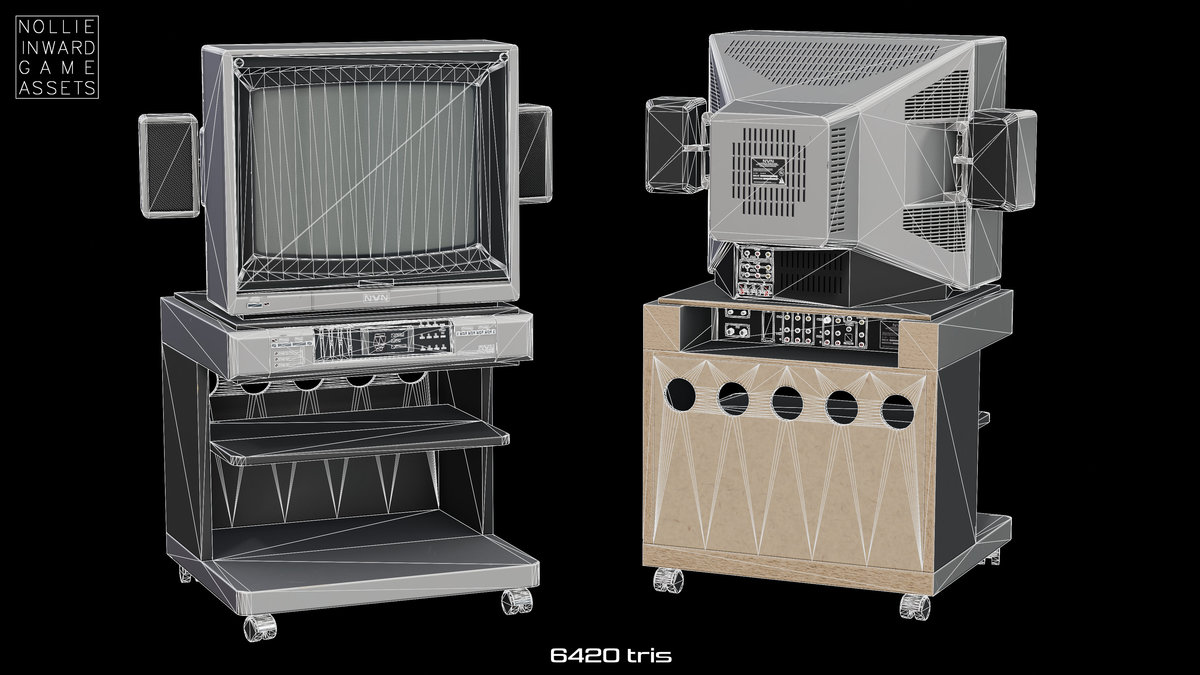 80s TVs Vol.14 Professional TV Set