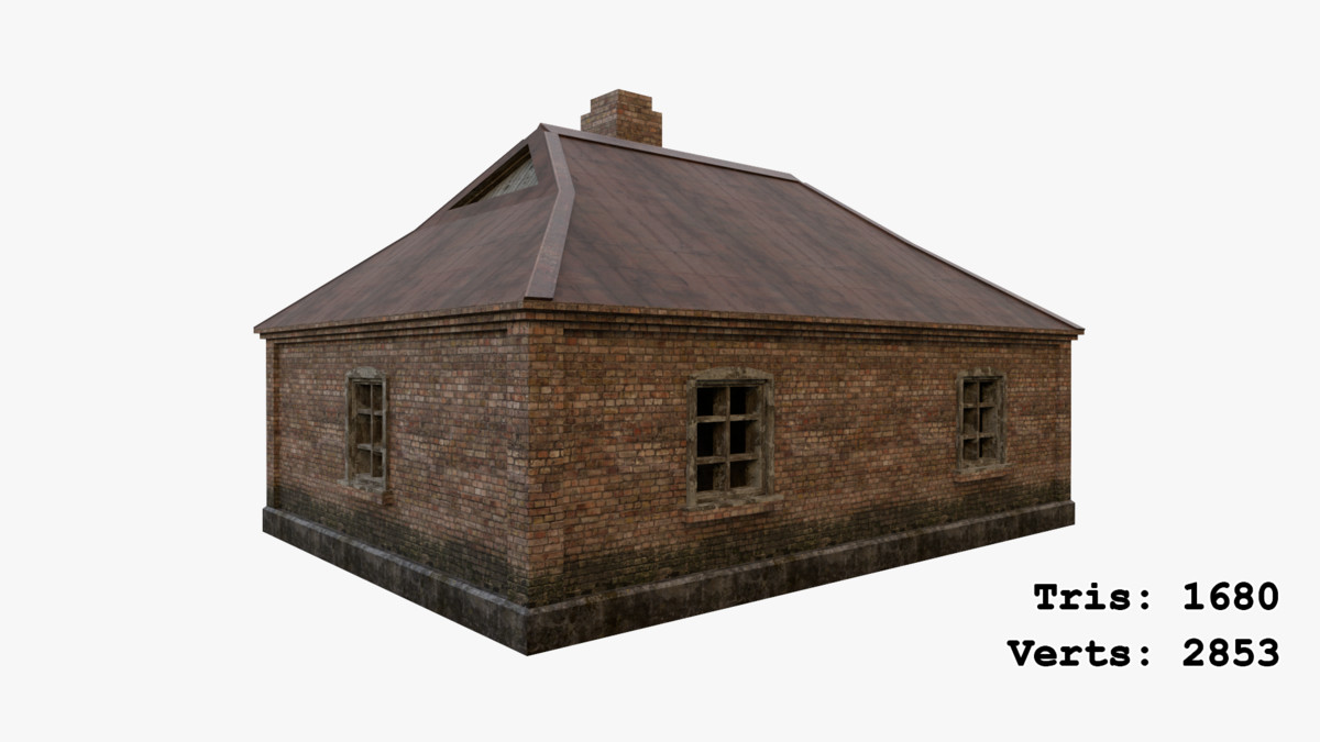 Abandoned Apocalyptic Buildings Mega Pack