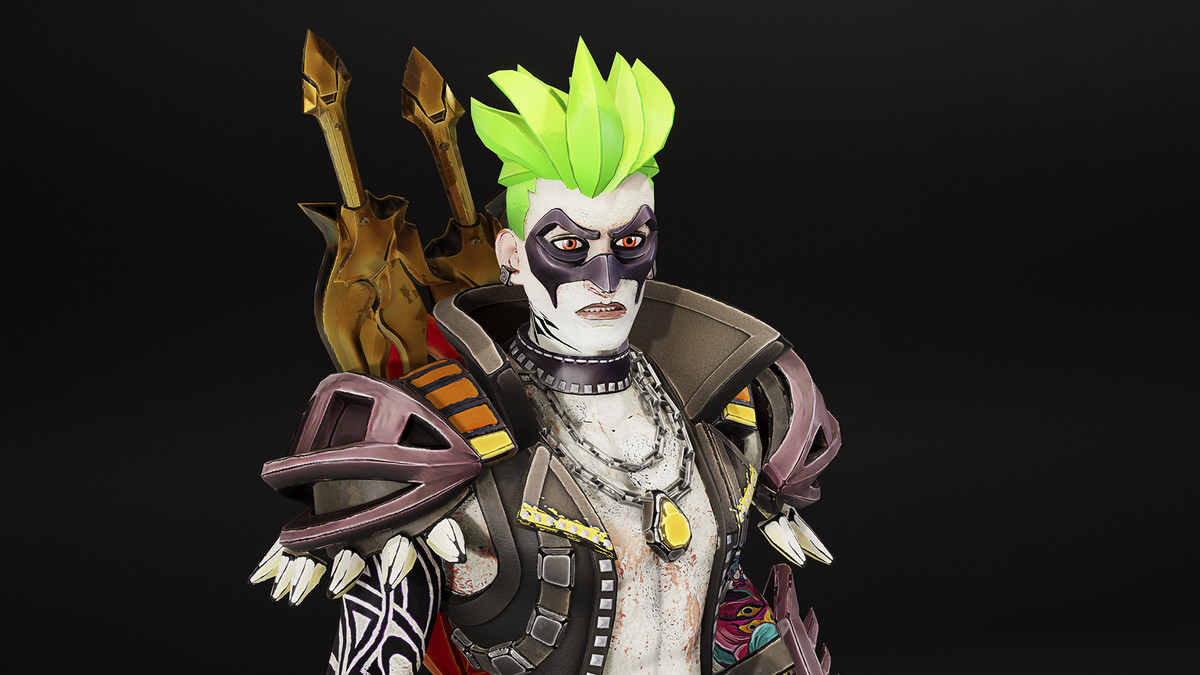 Stylized Hero Characters Pack vol.3 – 3 Game-Ready Heroes (9 Skins)