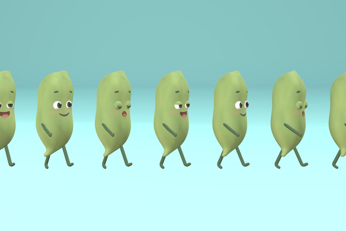 Nutty Poco Buddies - 5 Cute Bean & Nut Characters