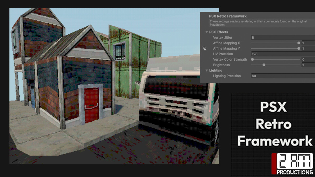 PSX Retro Framework (URP)