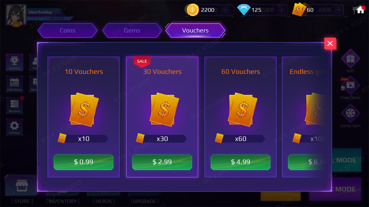 Sci-Fi Cyber UI Pro_Purple Theme