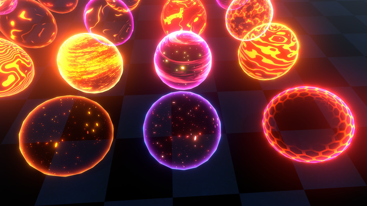 Hologram Shaders 3 in 1 (Fire, Shield, Frozen)