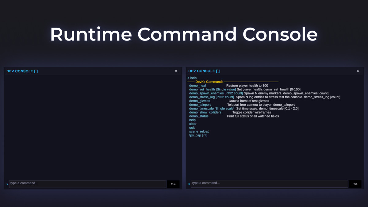 DevKit — Runtime Debug Toolkit