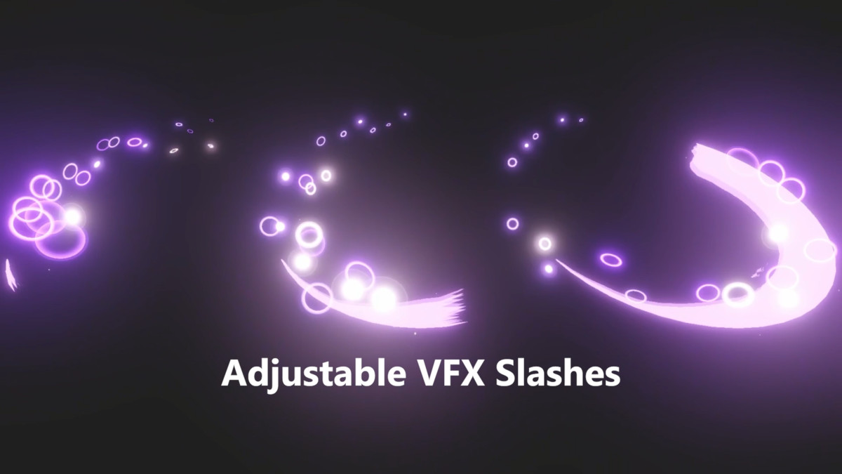 Adjustable Slash VFX Pack