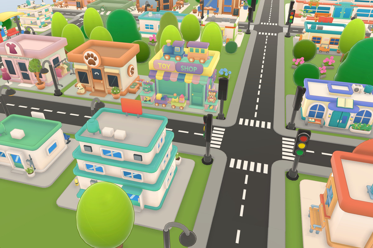 Cozy City - Chibi Stylized City Buildings