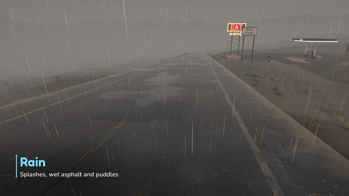 Drop-In Sky & Weather — Realistic URP System