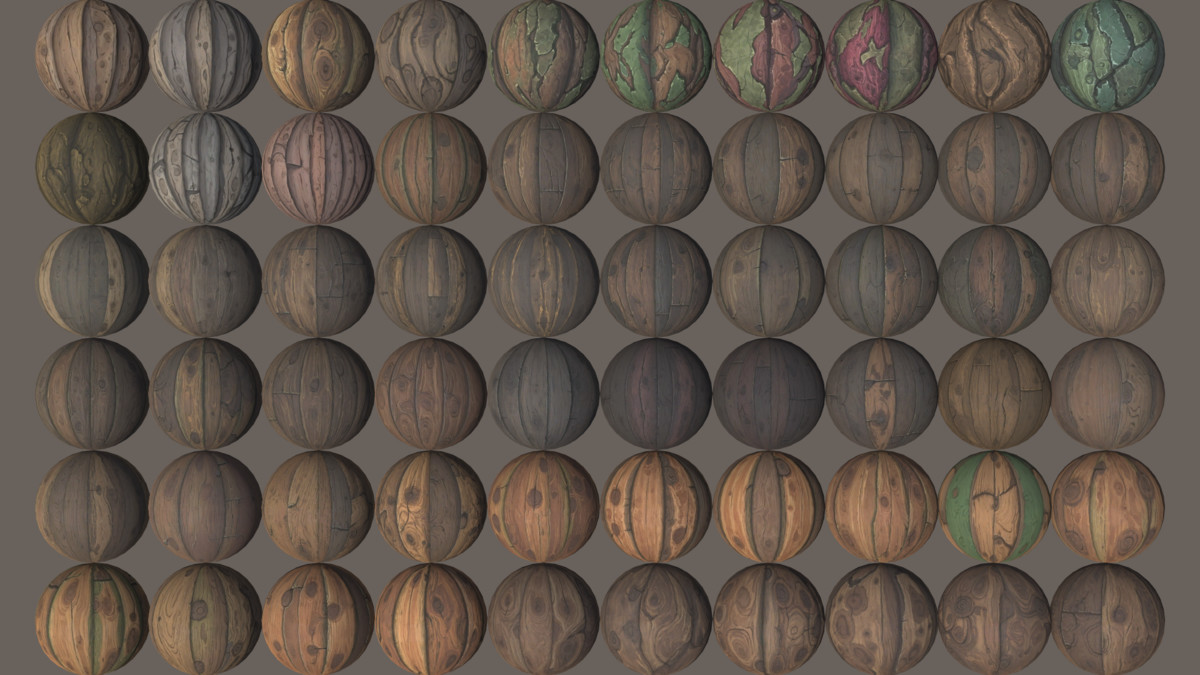 510+ Stylized Textures - Mega Pack Vol 6