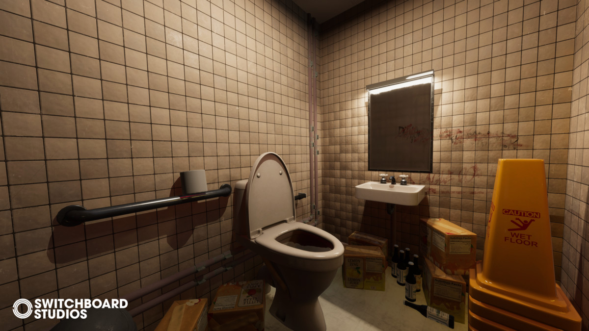 Modular Convenience Store With Products