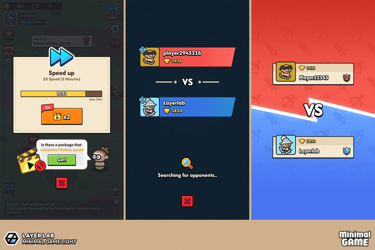 GUI Pro - Minimal Game Light