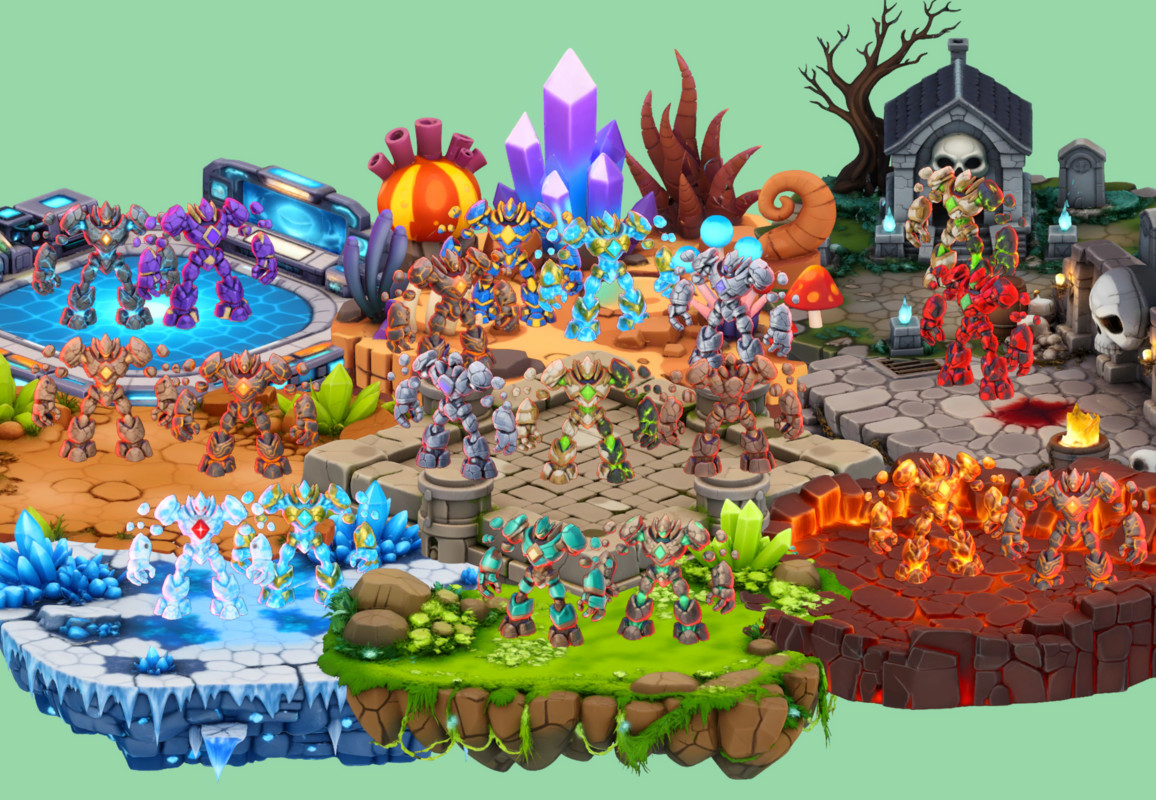 Riftbreaker - Stylized Fantasy Monster (Rig + Animation) – PixeliusVita