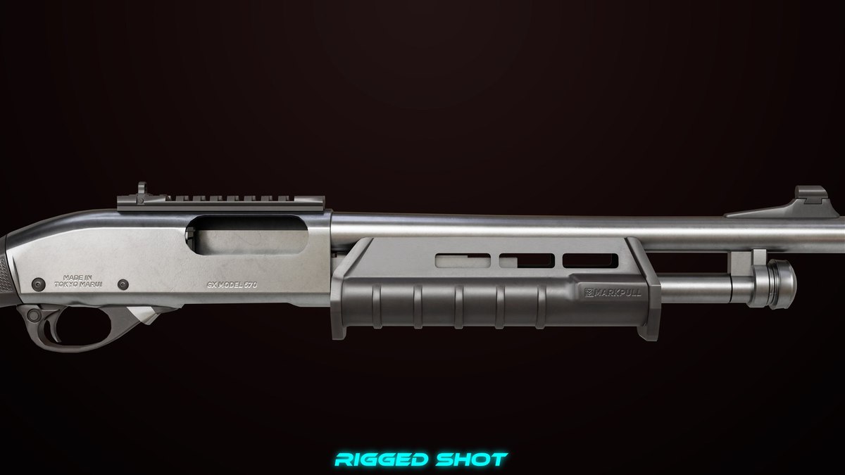 Shotgun Collection 01 URP HDRP Textures