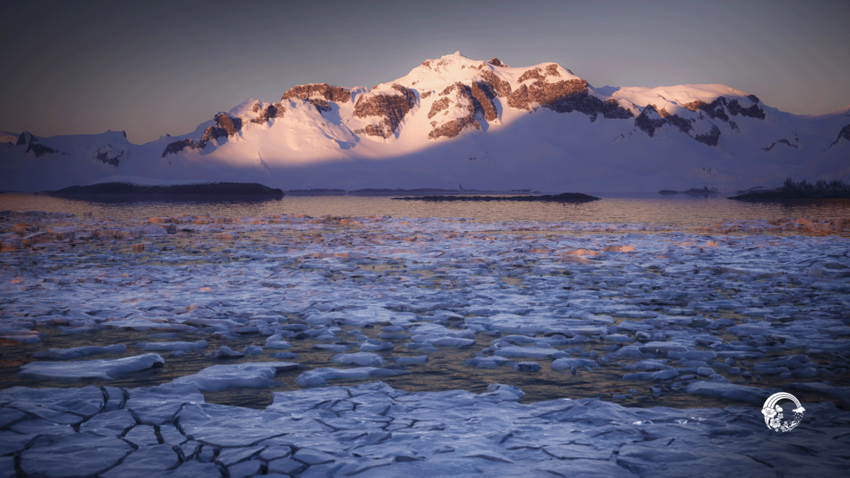 Arctic Landscape Realistic