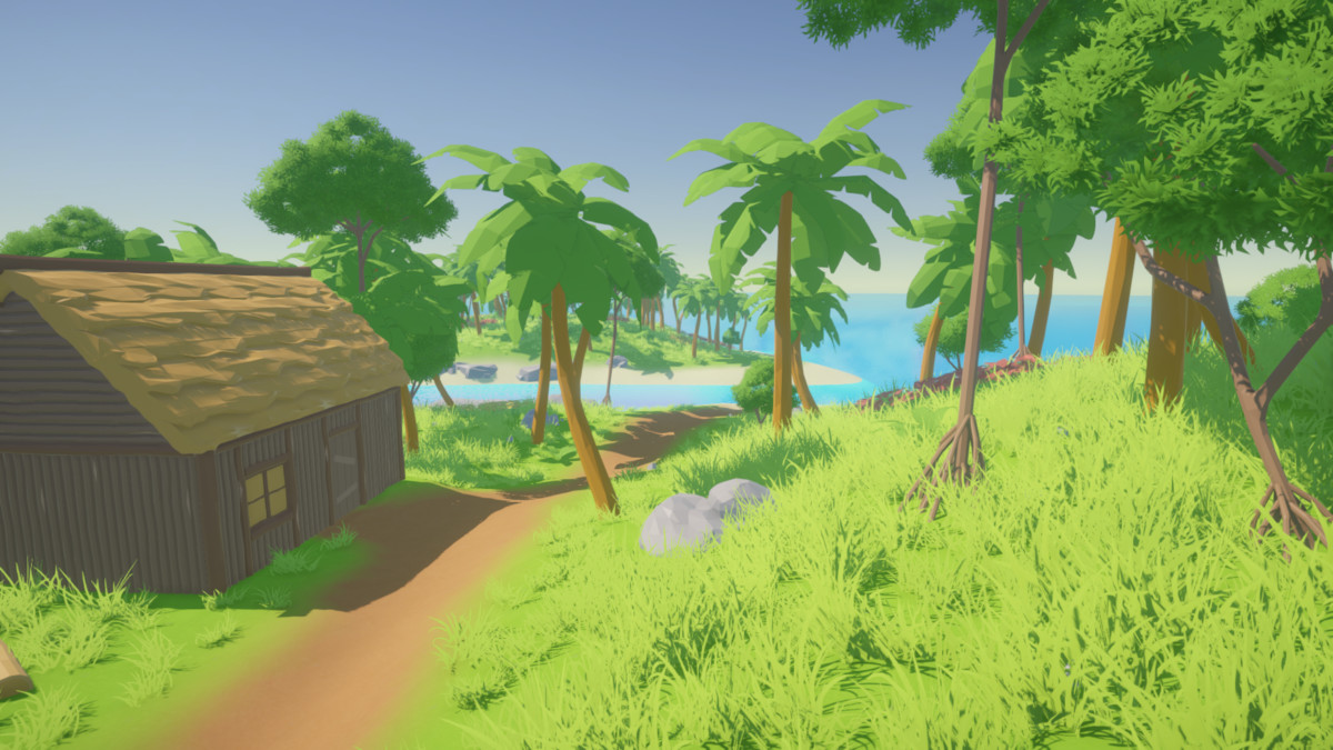 VERDANT Low Poly Tropical Island Modular Village