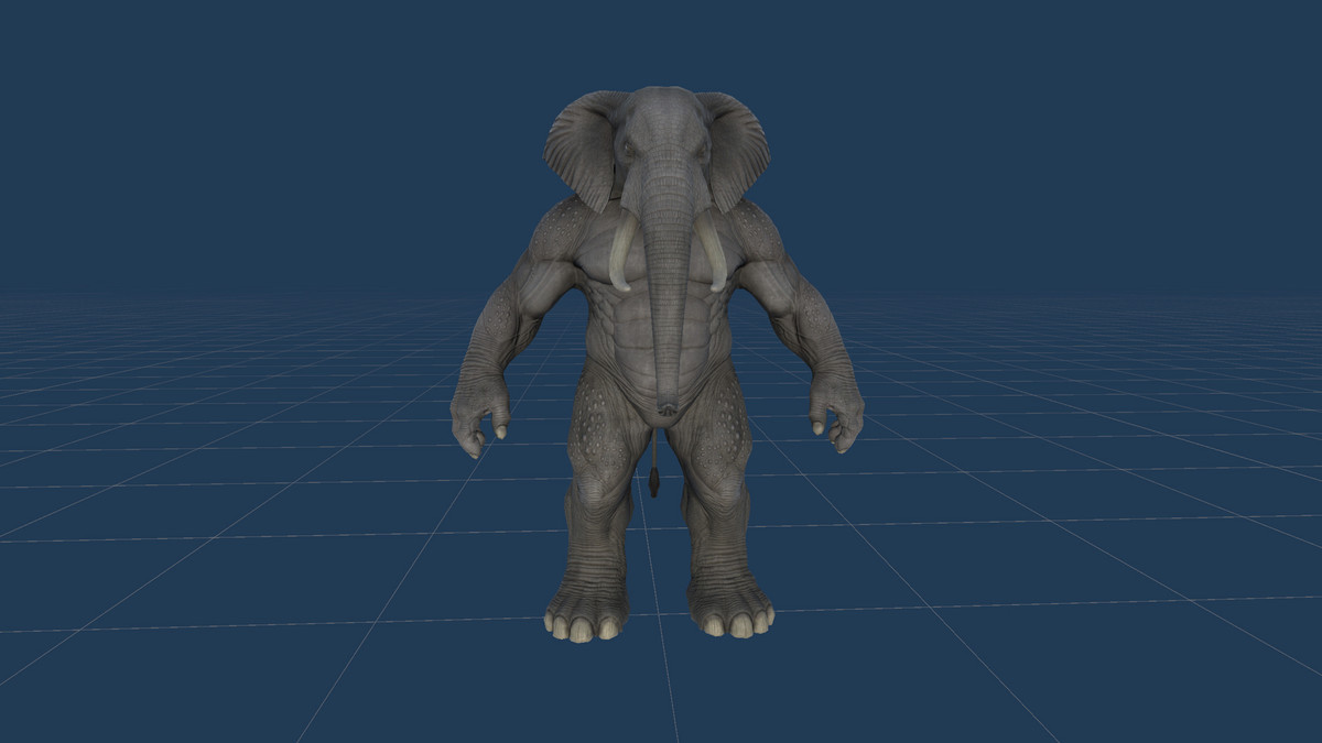 Elephant Humanoid