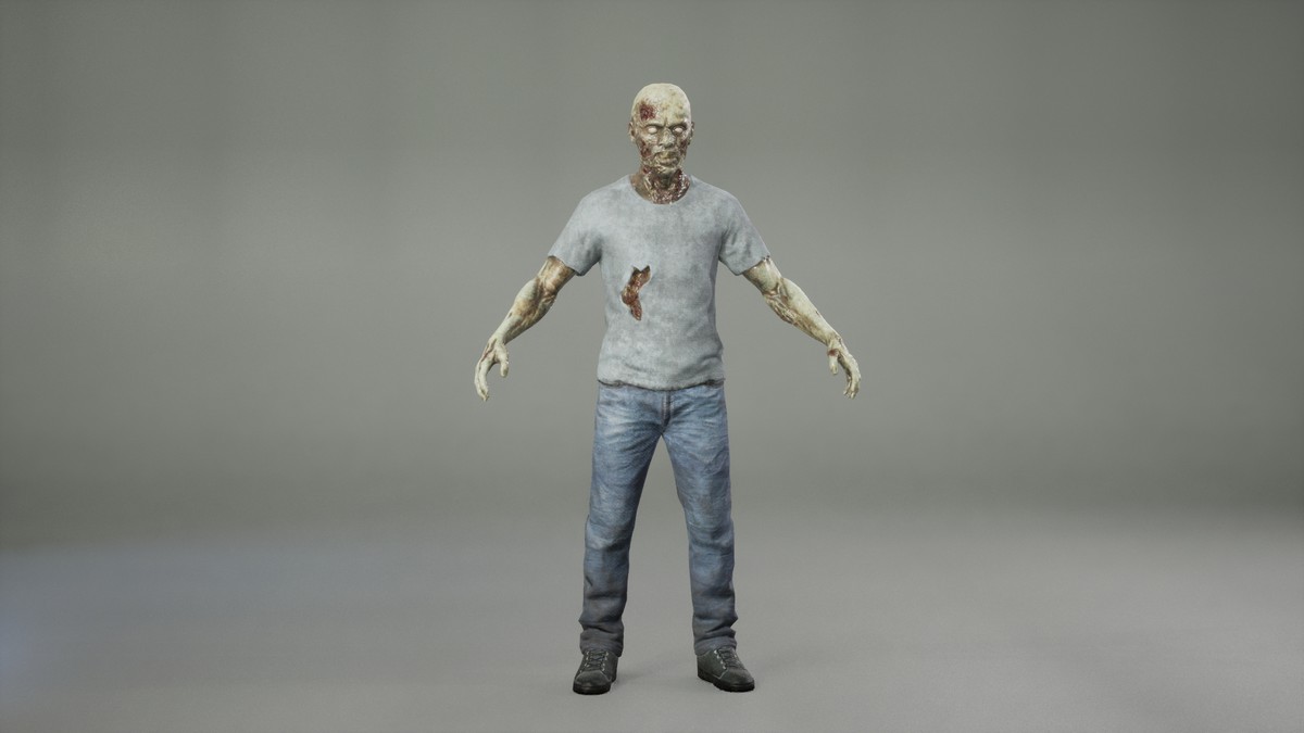 Zombie man